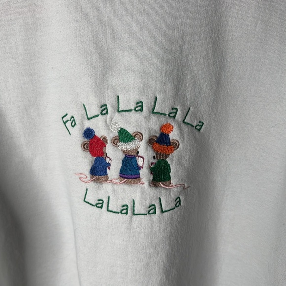 Embroidered Christmas Crewneck - Picture 5 of 5